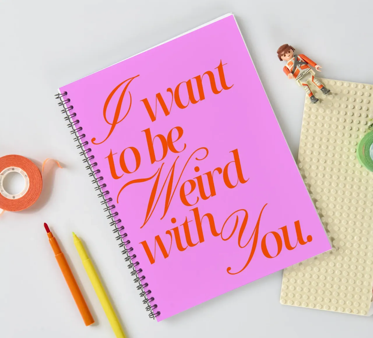 I want to be weird with you diario ad anelli da Ohkimiko
