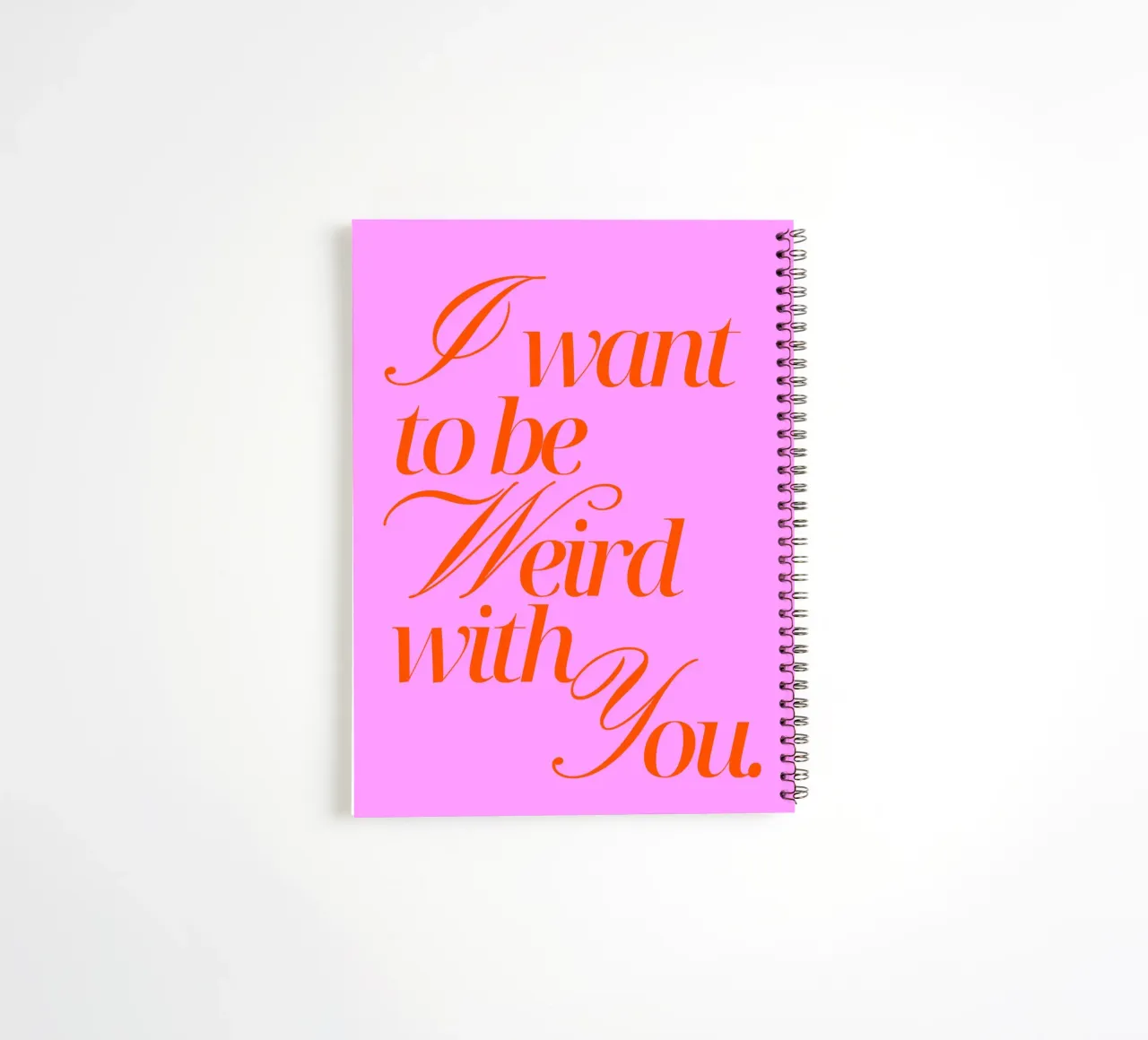I want to be weird with you diario ad anelli da Ohkimiko
