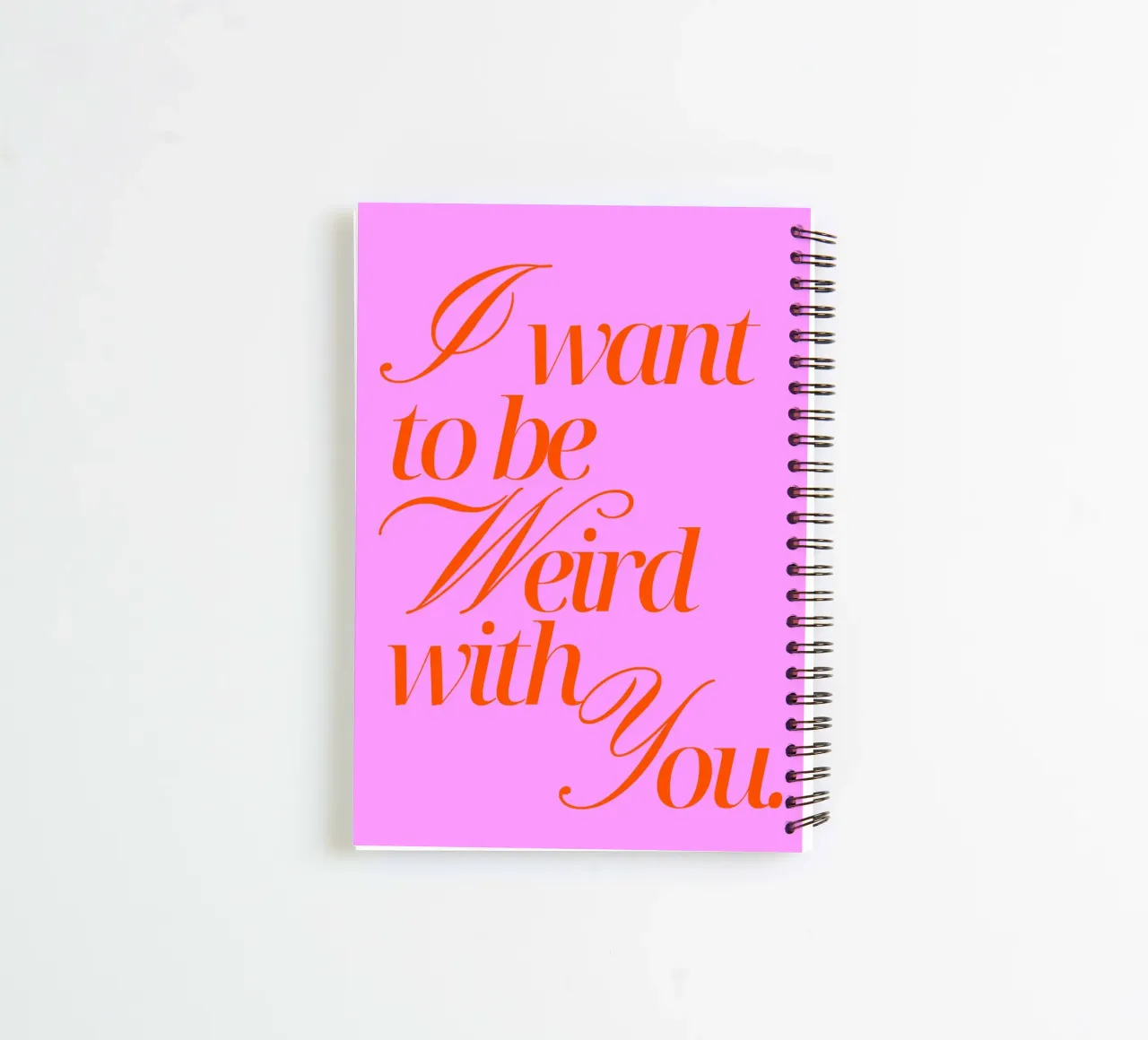I want to be weird with you diario ad anelli da Ohkimiko