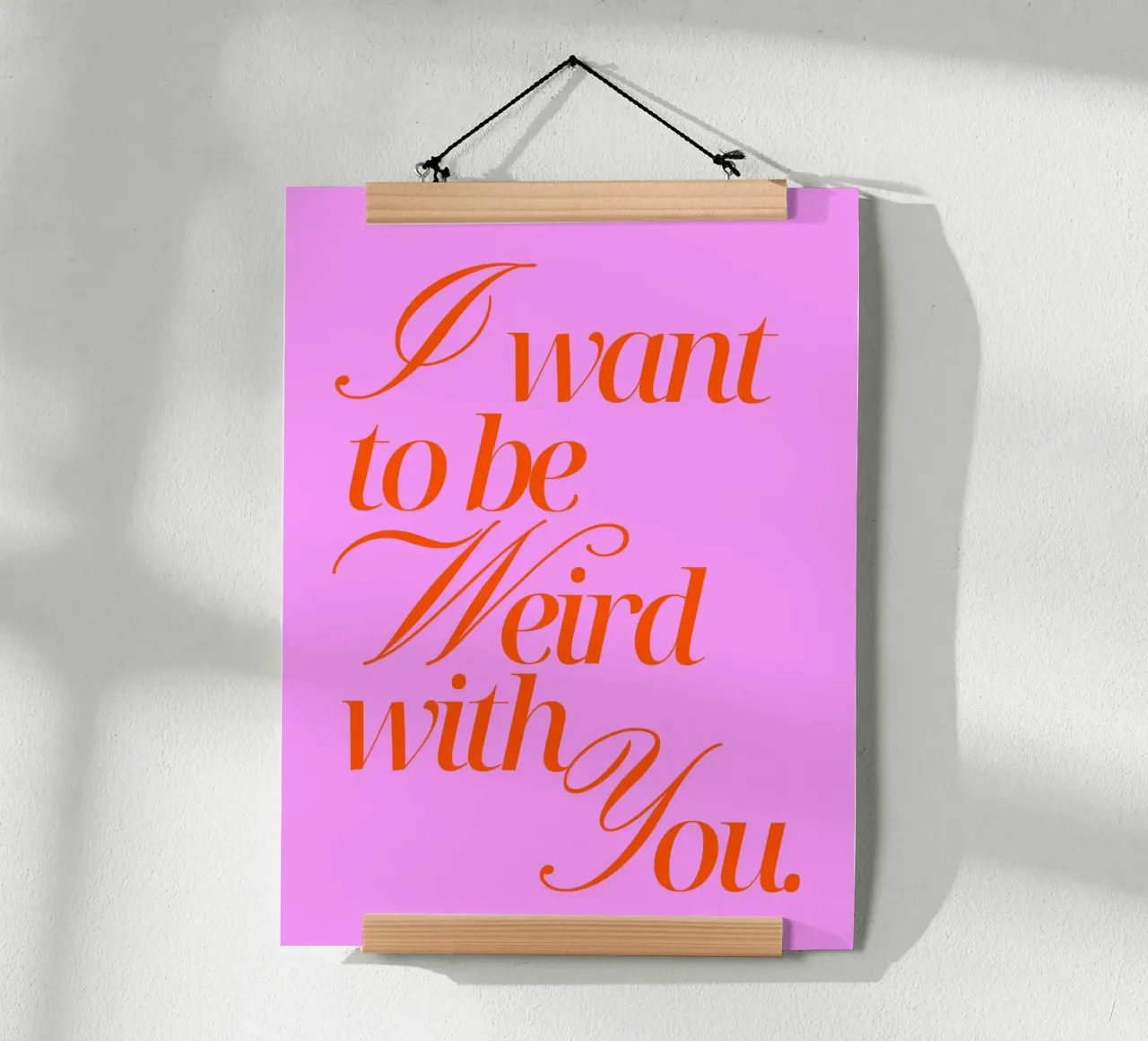 I want to be weird with you carta hahnemühle da Ohkimiko