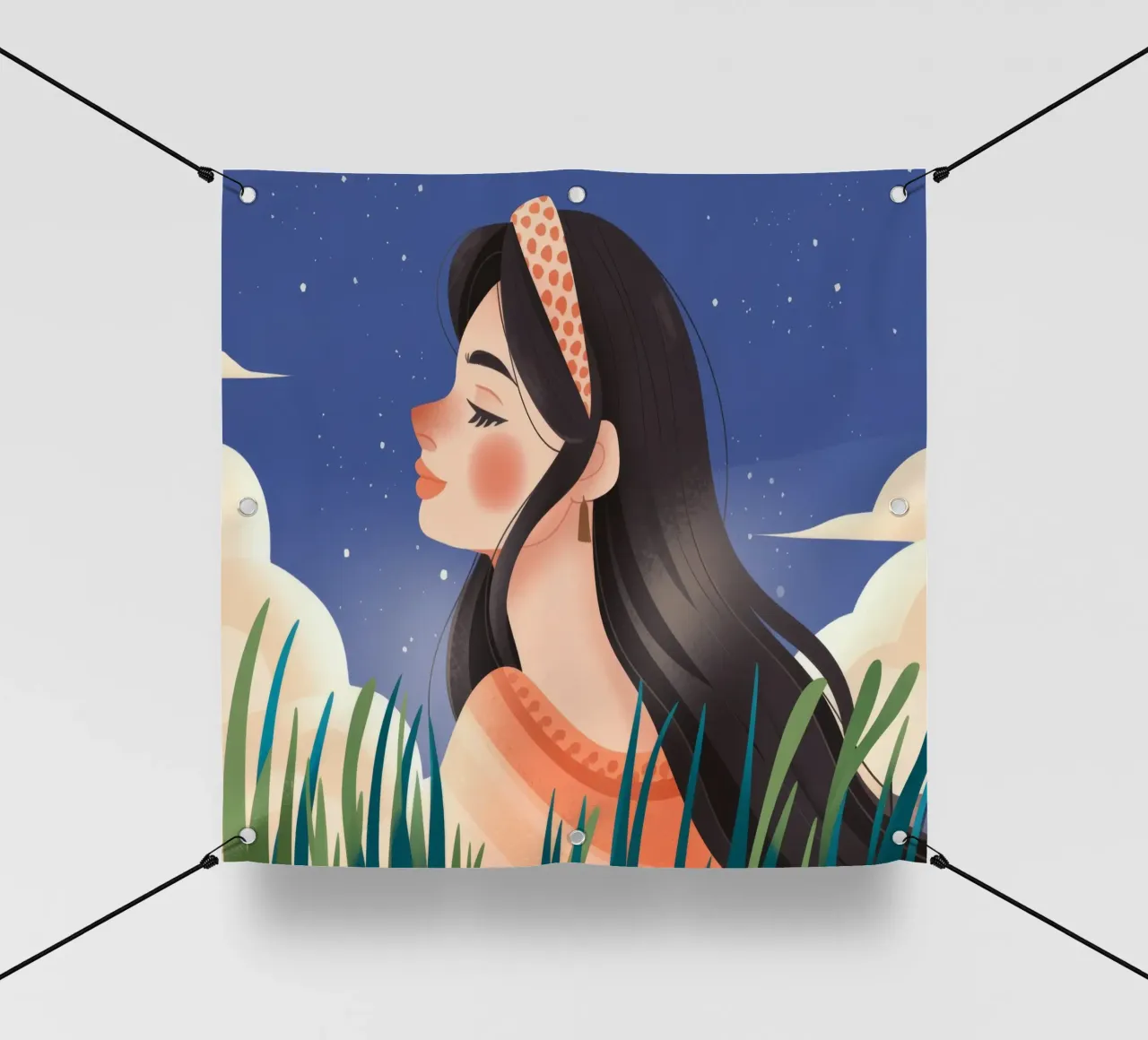 Starry Night Contemplation pvc cover by Color Oblivion