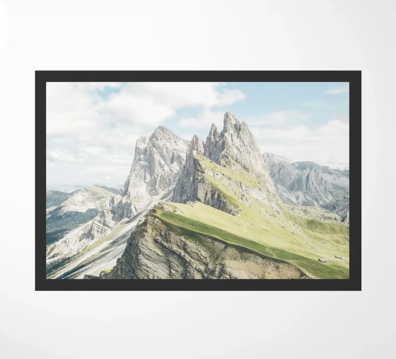 Dolomiti, Italia I Cime del Seceda e le sue creste affilate zerbino da Julie Travel Photography