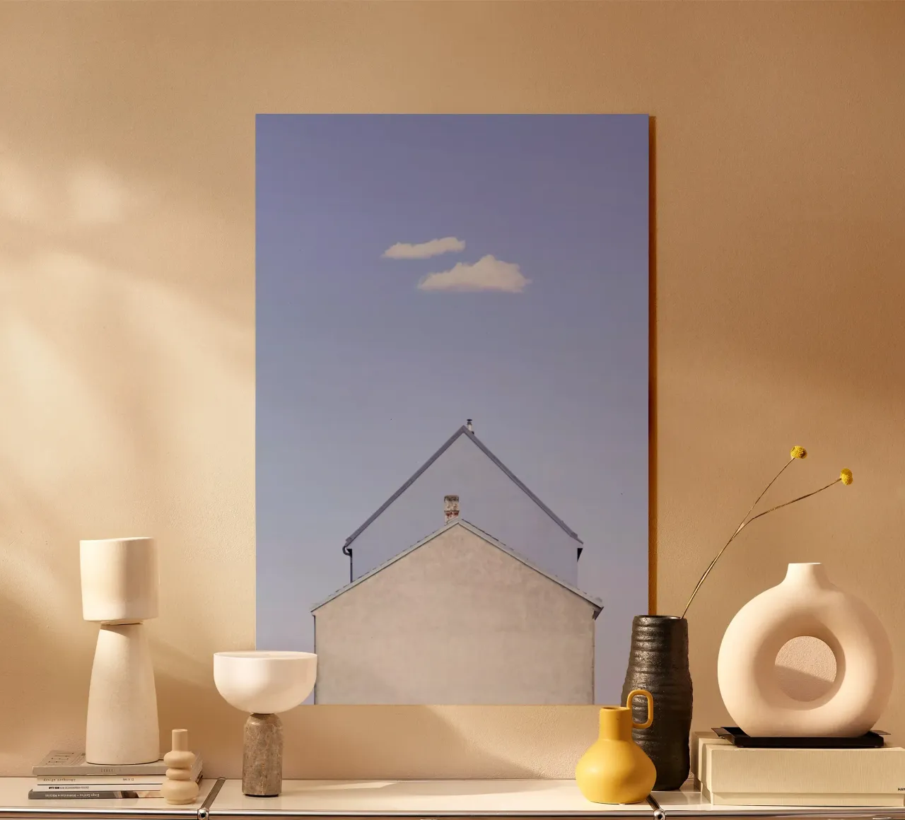 Double House Acryl-Glas von Rupert Höller