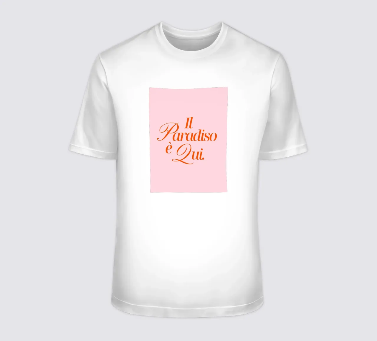 Il paradiso è qui t-shirt da Ohkimiko