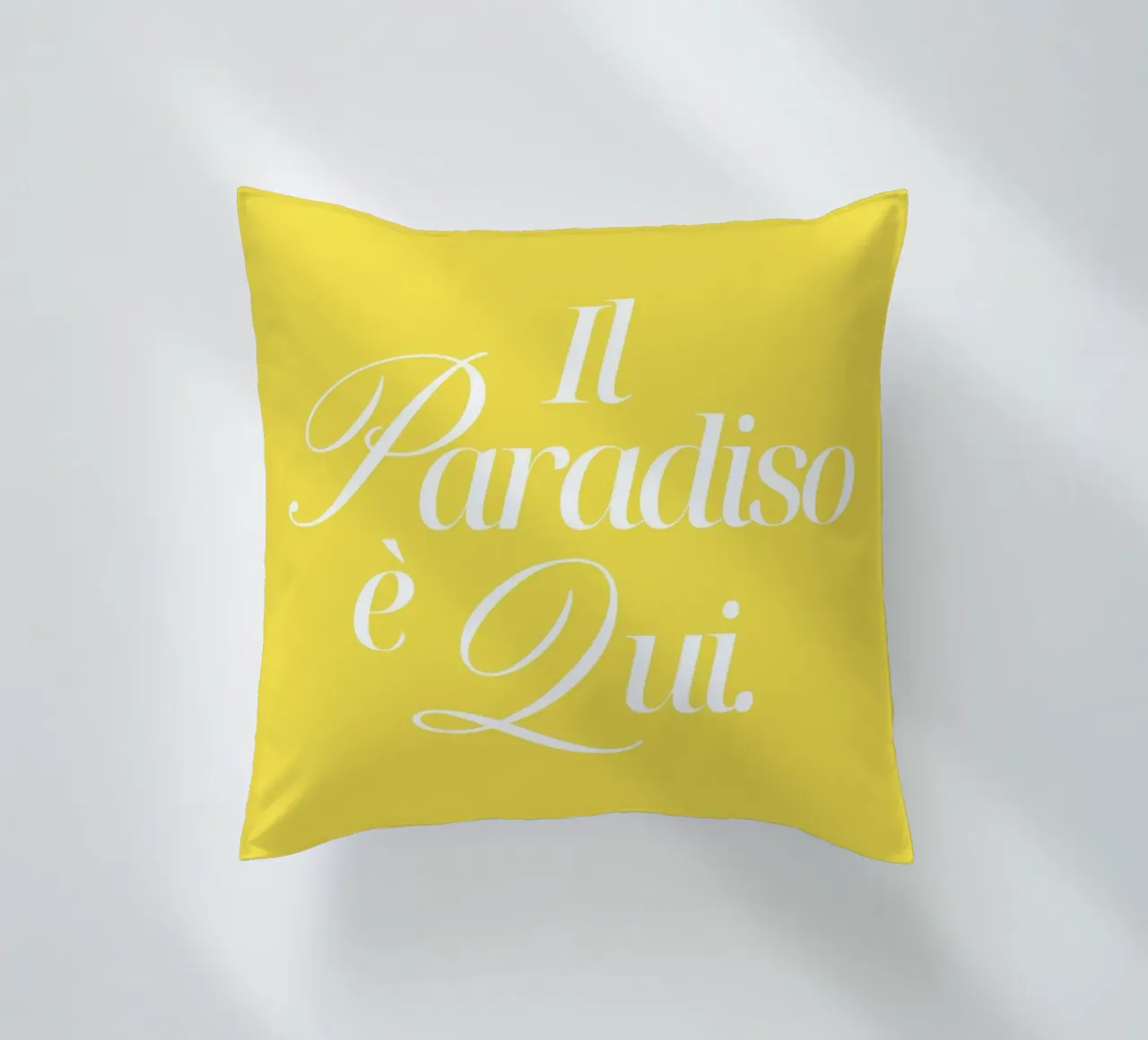 Il paradiso è qui cuscino da Ohkimiko