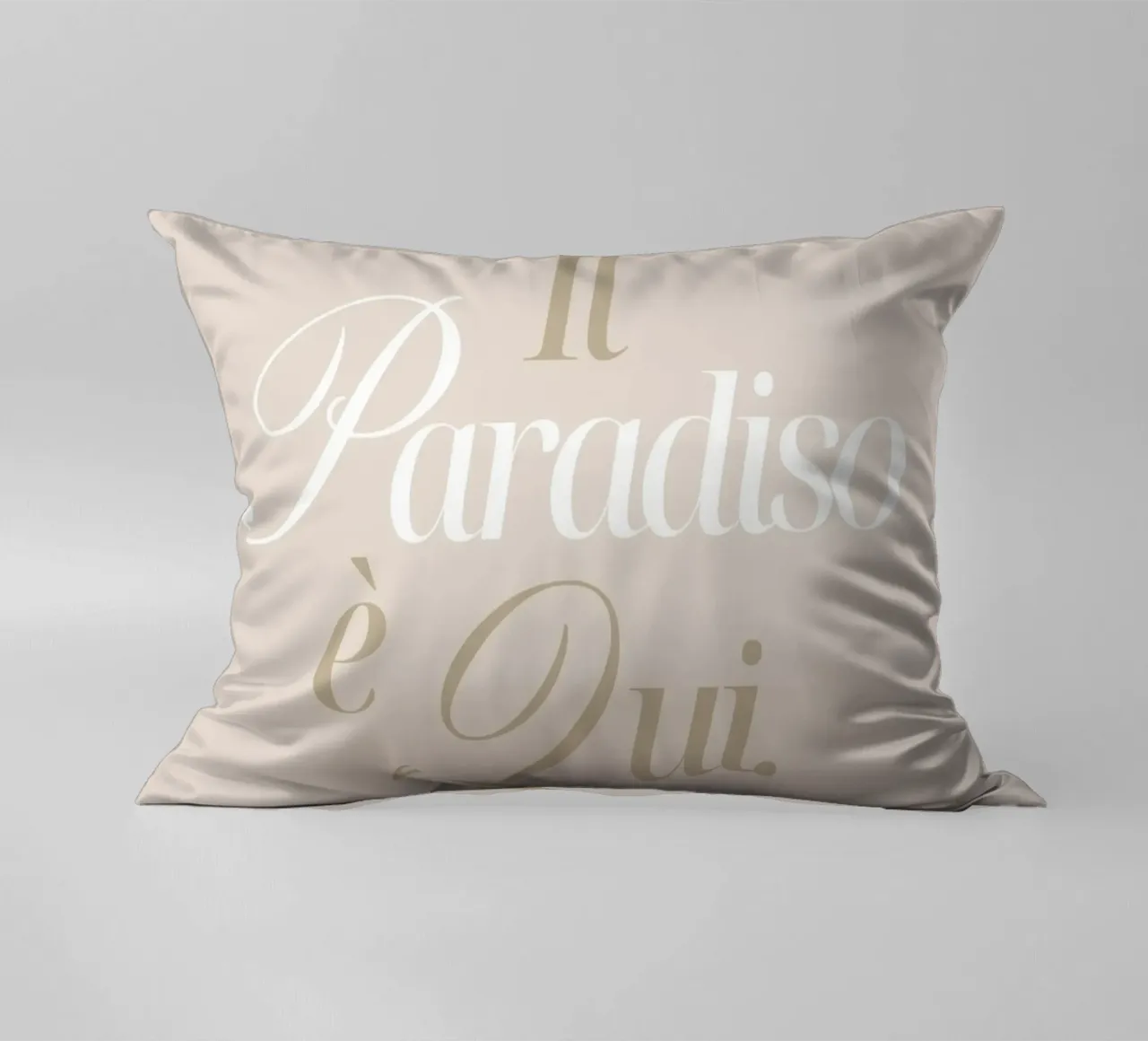 Il paradiso è qui cuscino da Ohkimiko