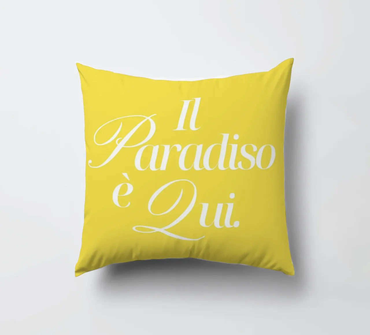 Il paradiso è qui cuscino da Ohkimiko