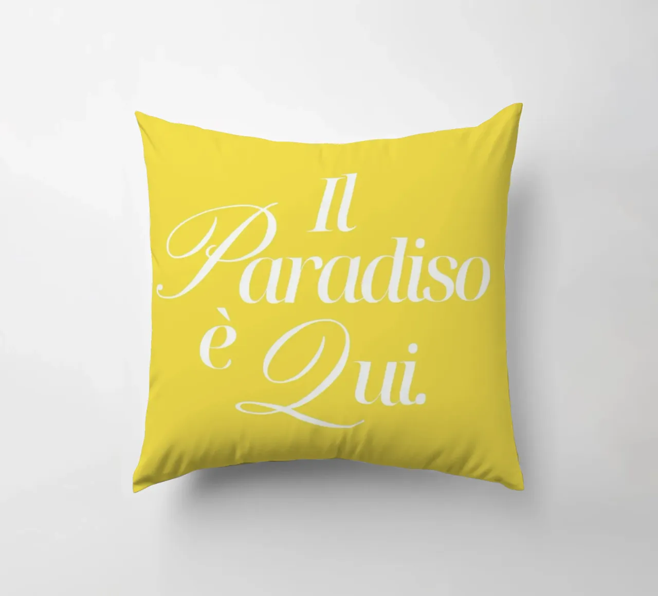Il paradiso è qui cuscino da Ohkimiko