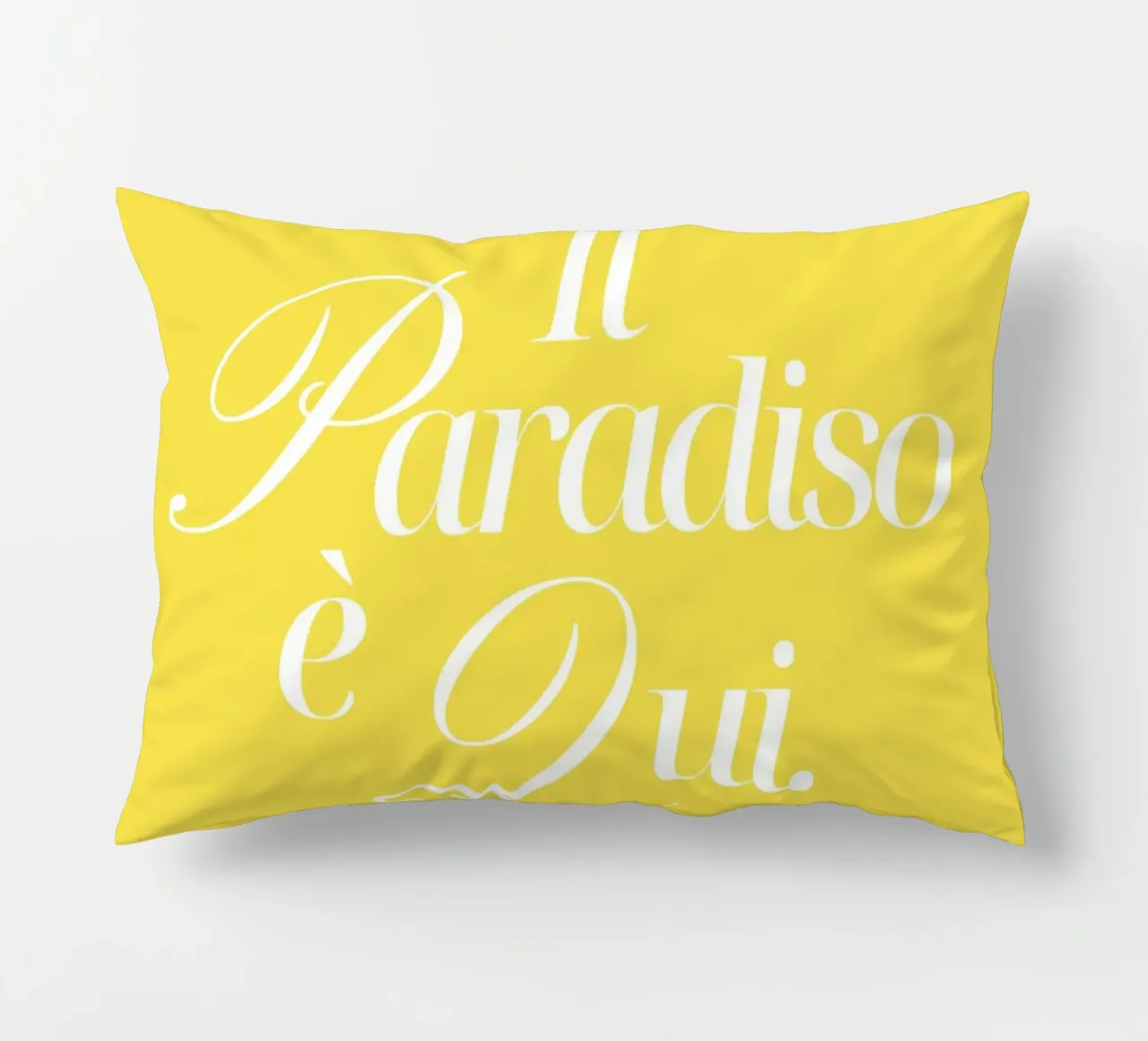 Il paradiso è qui cuscino da Ohkimiko