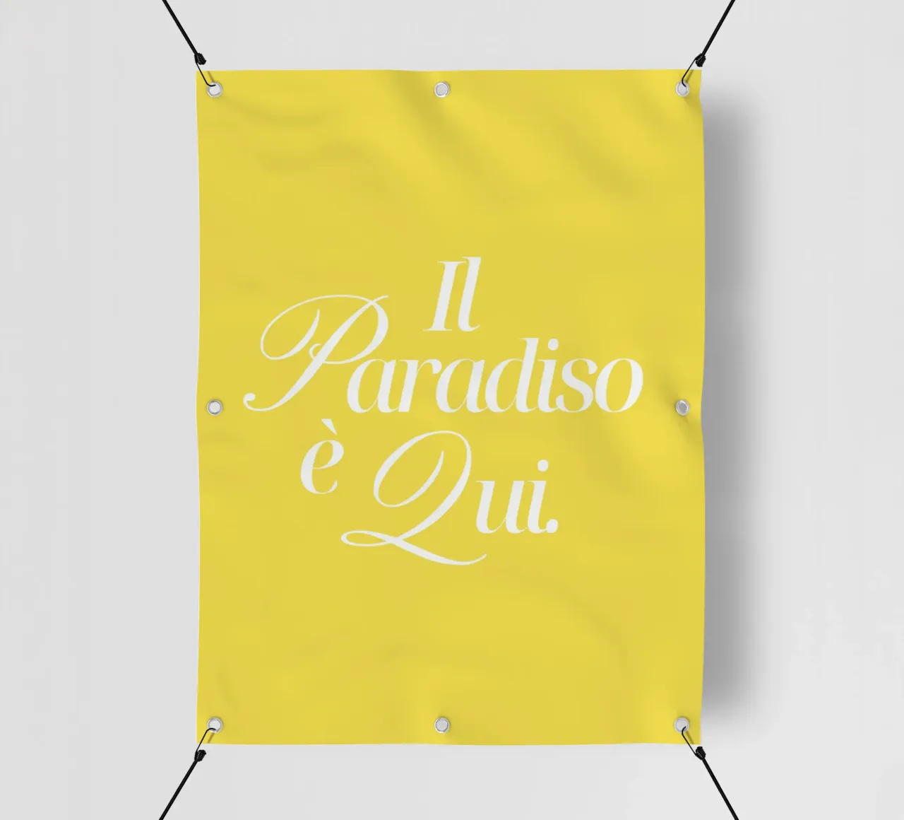 Il paradiso è qui telo in pvc da Ohkimiko