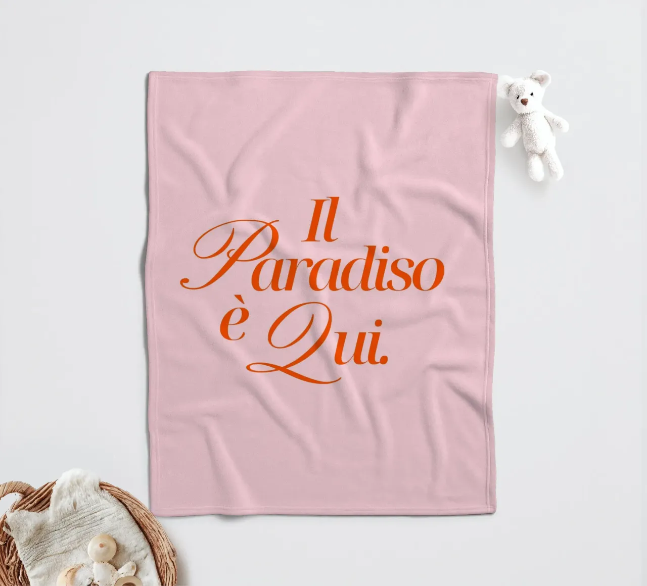 Il paradiso è qui coperta in pile da Ohkimiko
