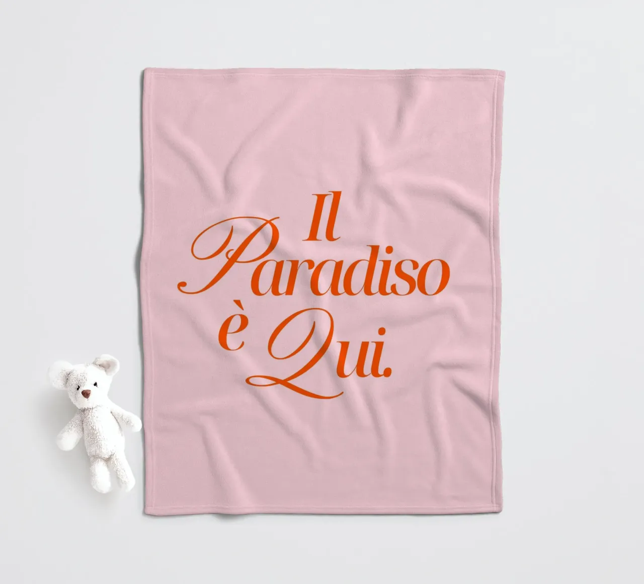 Il paradiso è qui coperta in pile da Ohkimiko