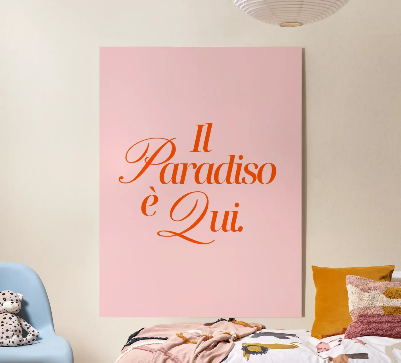 Paradise is here acrylic glass by Ohkimiko