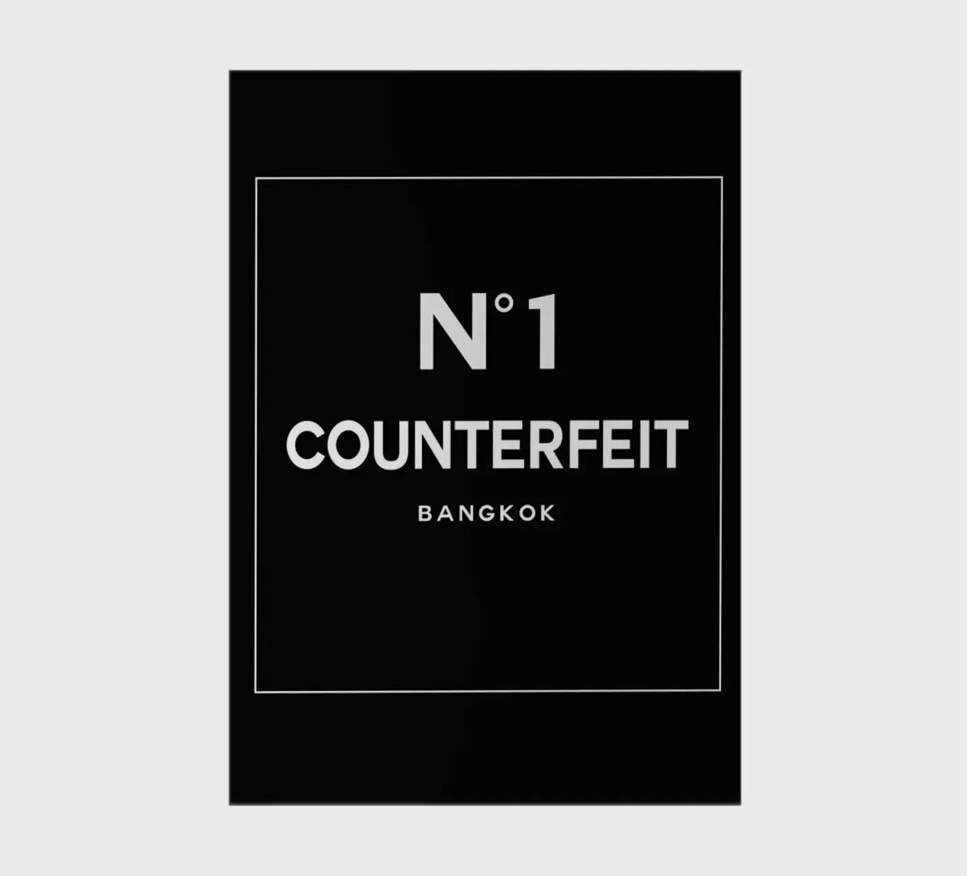 Counterfeit notebook by 121 Creatives