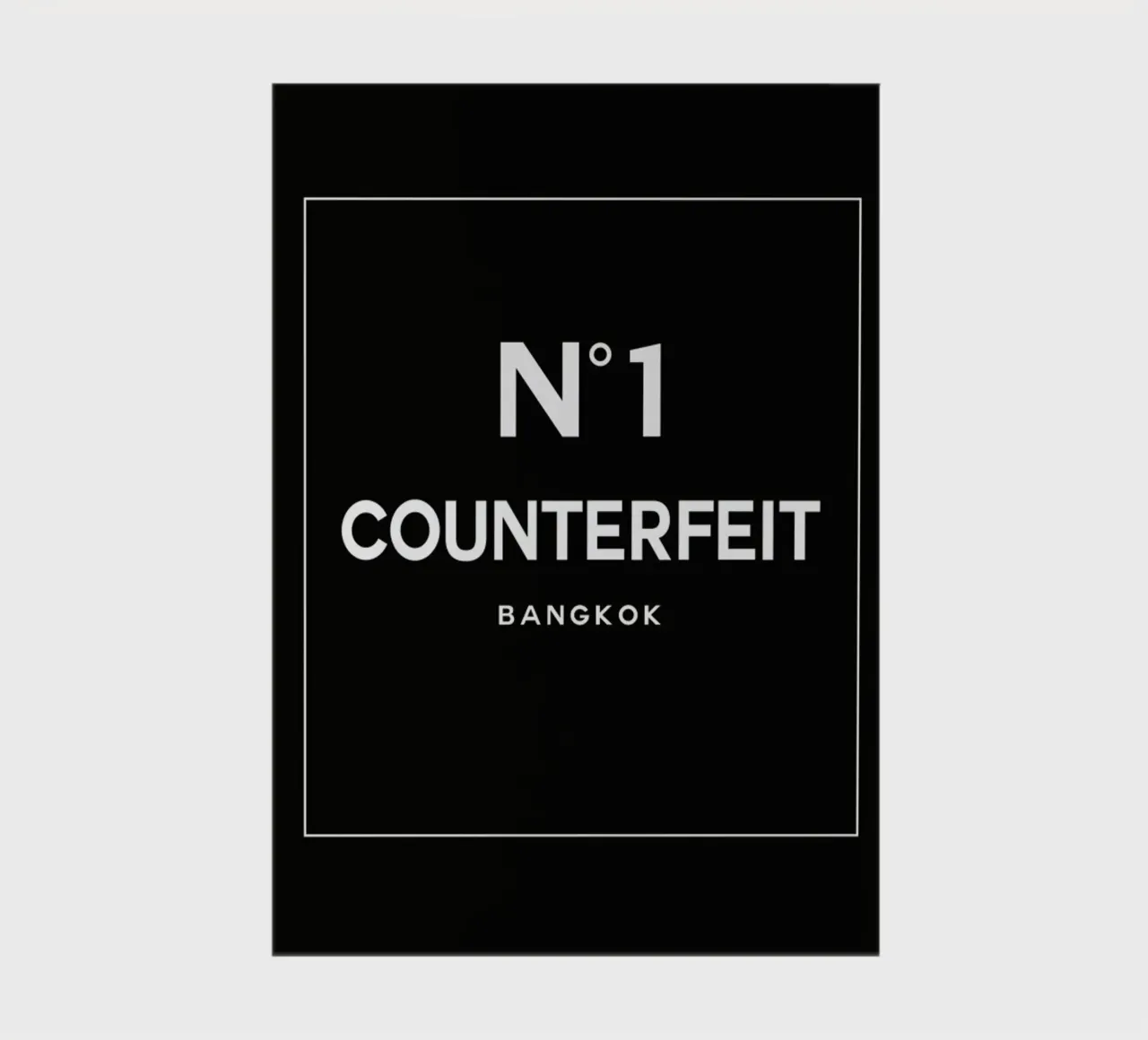 Counterfeit notebook by 121 Creatives
