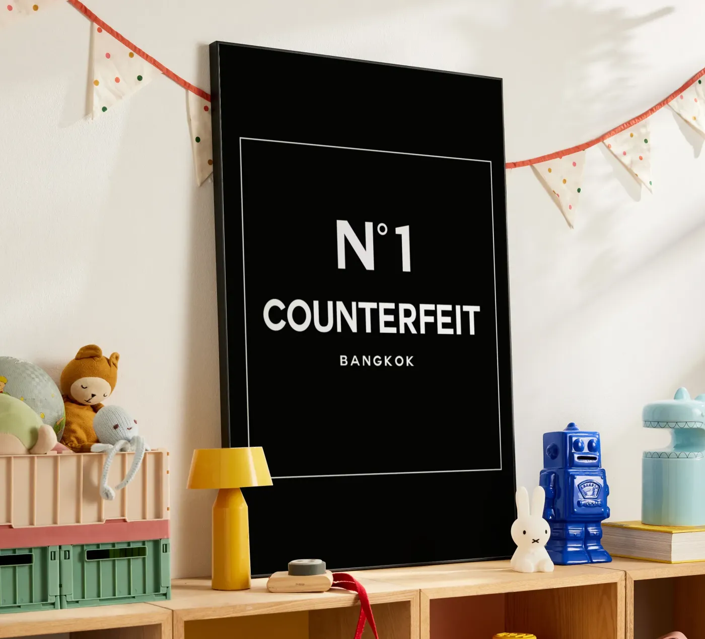 Counterfeit forex plate by 121 Creatives