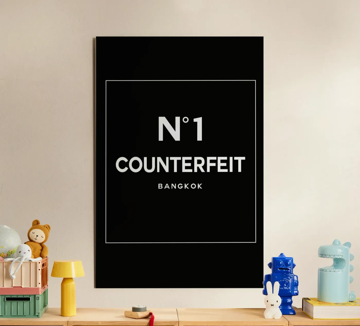 Counterfeit forex plate by 121 Creatives