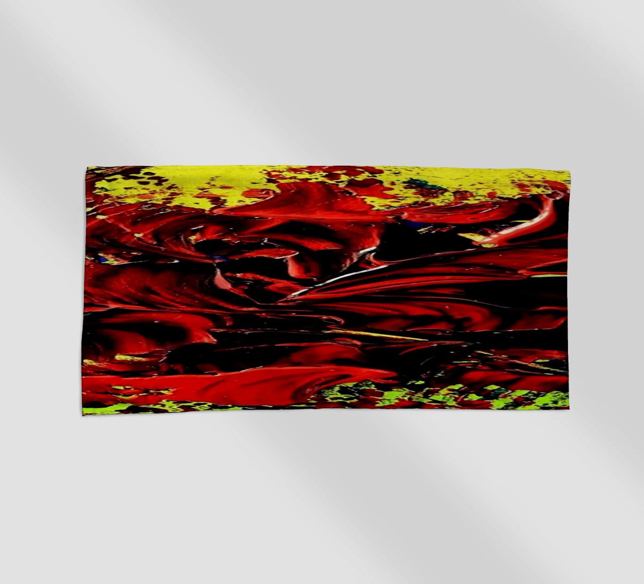 MESSAGE FROM THE HEART 4. telo mare da Thierry Vobmann Abstract painting