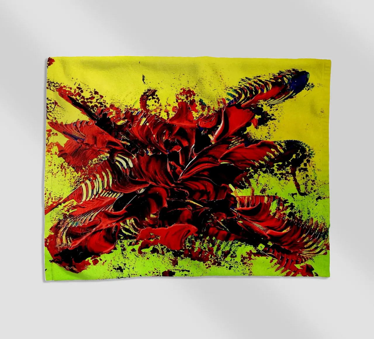 MESSAGE FROM THE HEART 4. telo mare da Thierry Vobmann Abstract painting