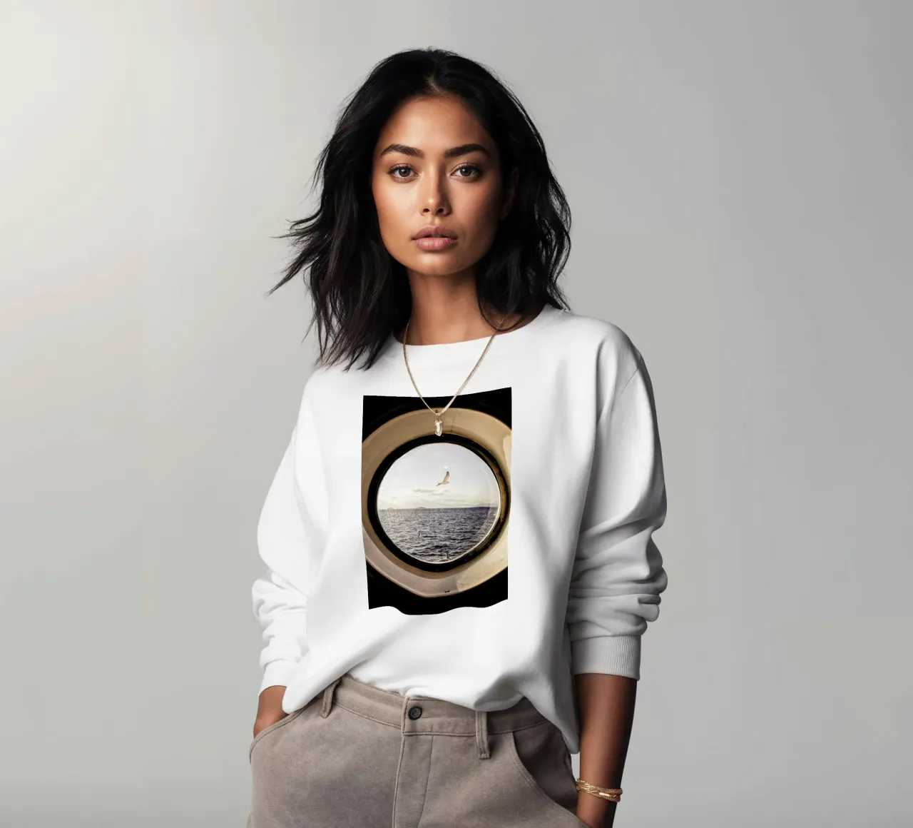 Ocean View felpa da METROPOLIS