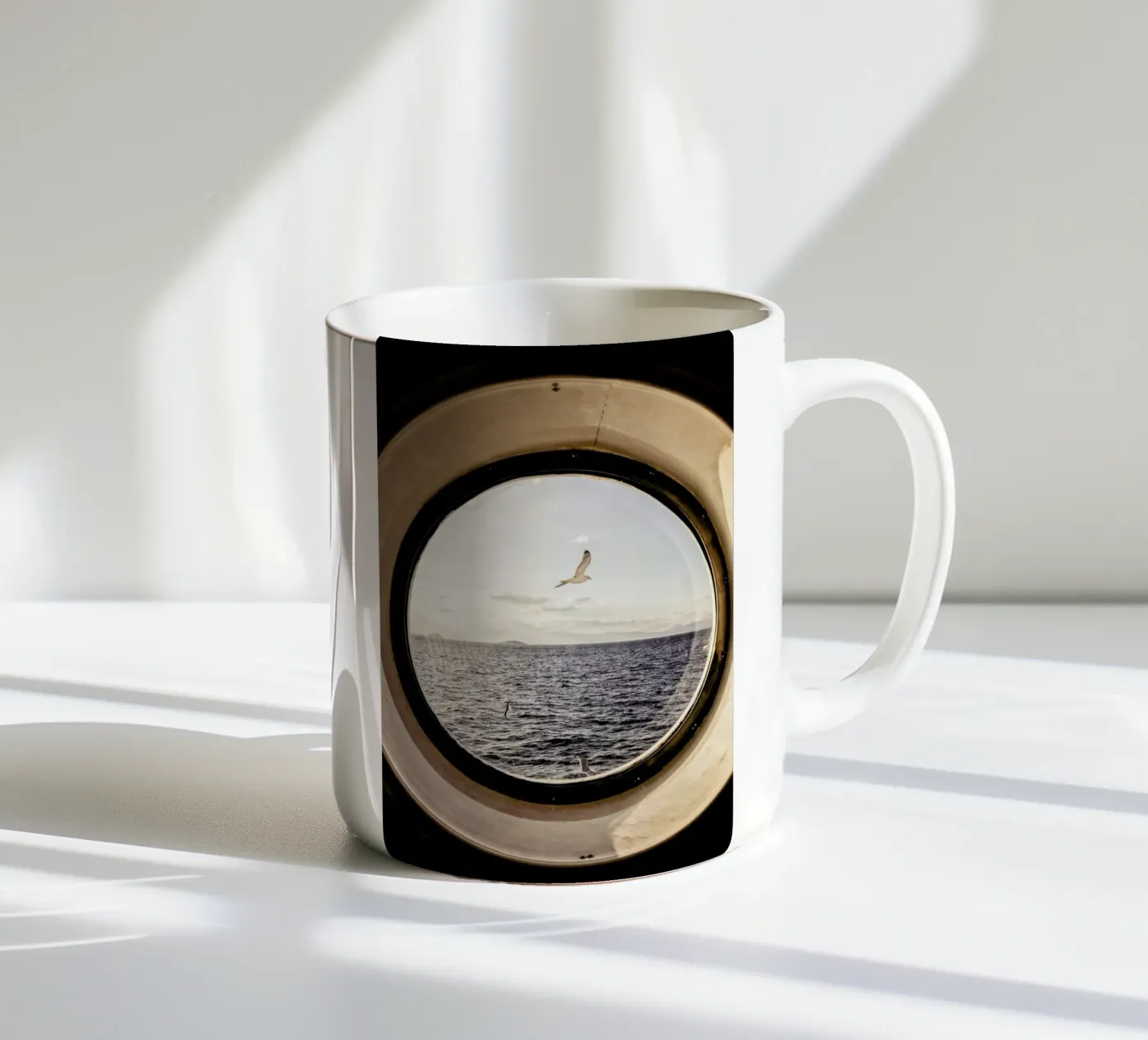 Ocean View ceramic mug by METROPOLIS