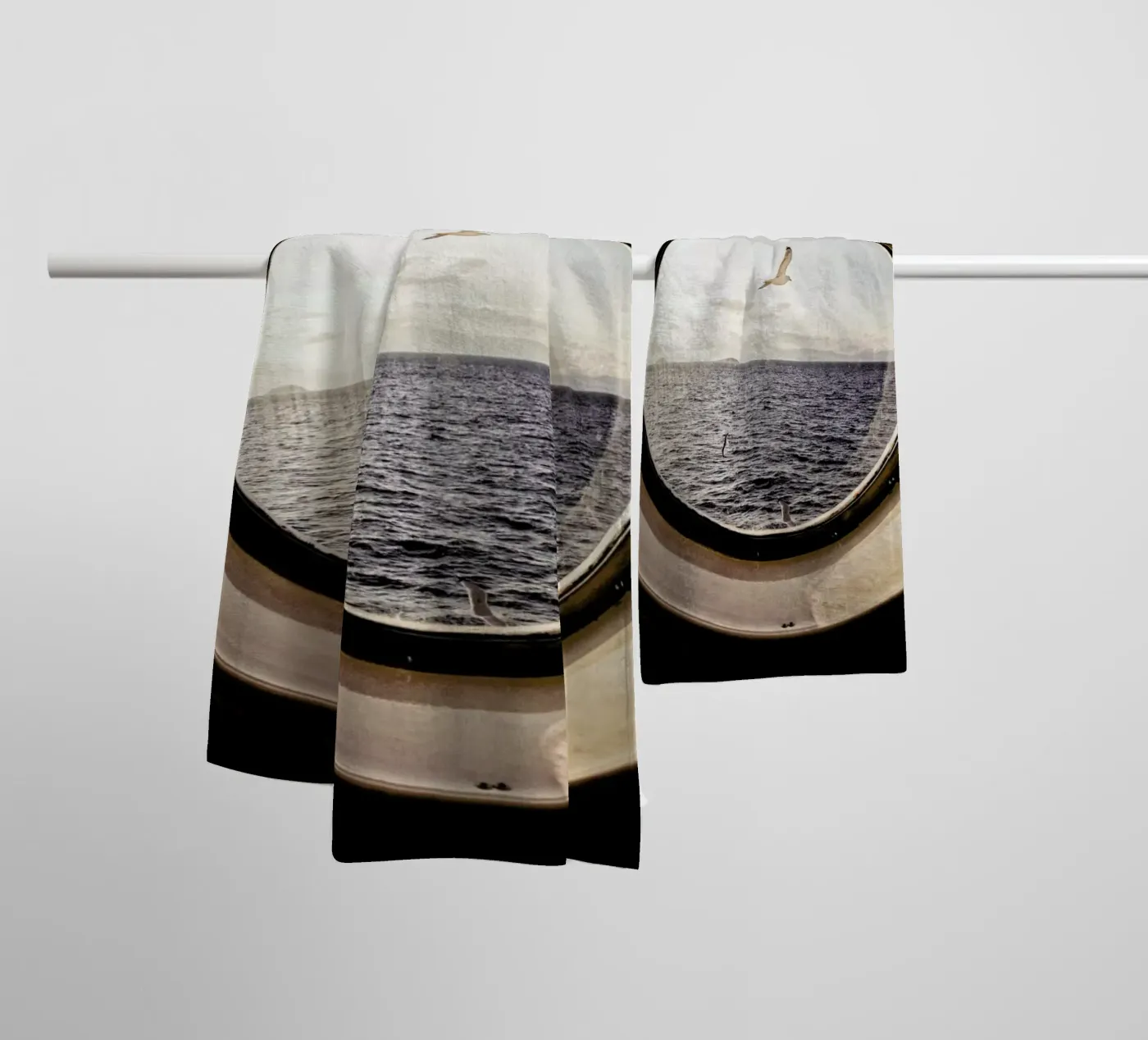 Ocean View towel by METROPOLIS