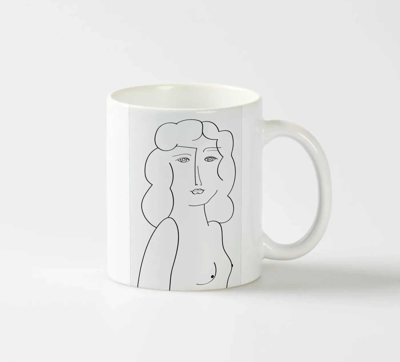 Classic ceramic mug by Pure