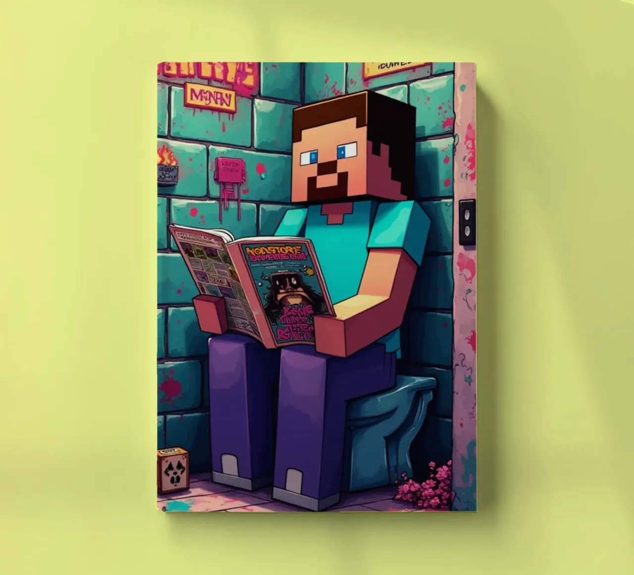 Steve Keep Calm and Craft On diario da FreeArtStudio