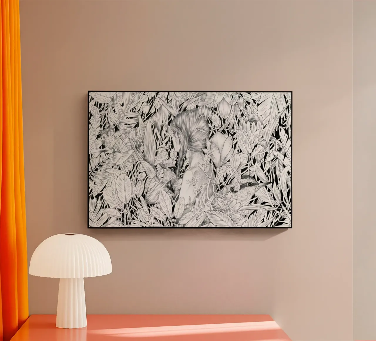 Camouflage plexiglass da Faunesque