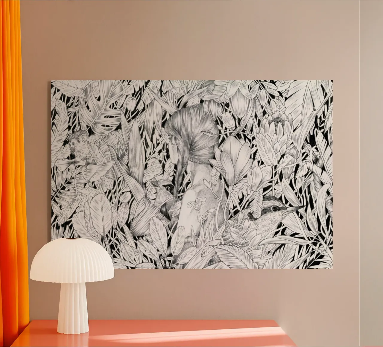 Camouflage plexiglass da Faunesque