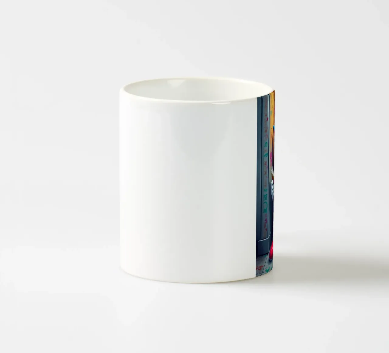 Sonic Toilet Zone Act 1 tazza in ceramica da FreeArtStudio