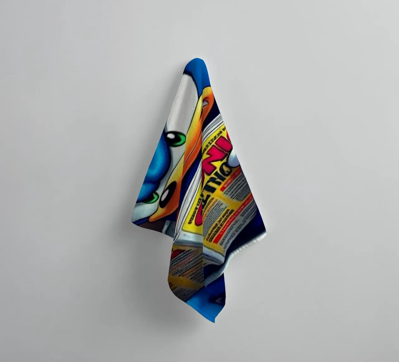 Sonic Toilet Zone Act 1 asciugamano da bagno da FreeArtStudio