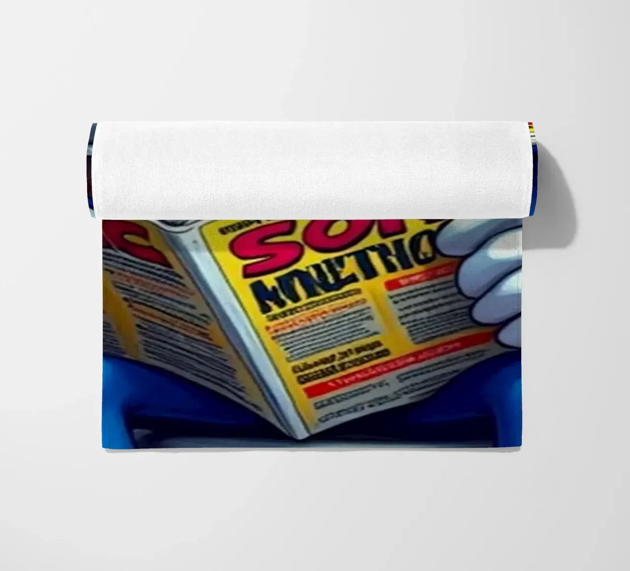 Sonic Toilet Zone Act 1 telo mare da FreeArtStudio