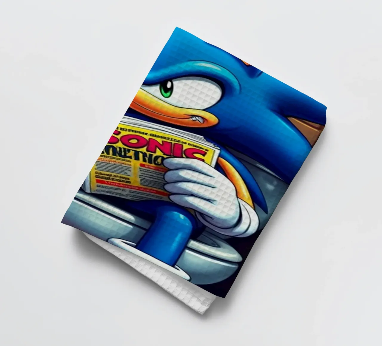 Sonic Toilet Zone Act 1 canovaccio da cucina da FreeArtStudio