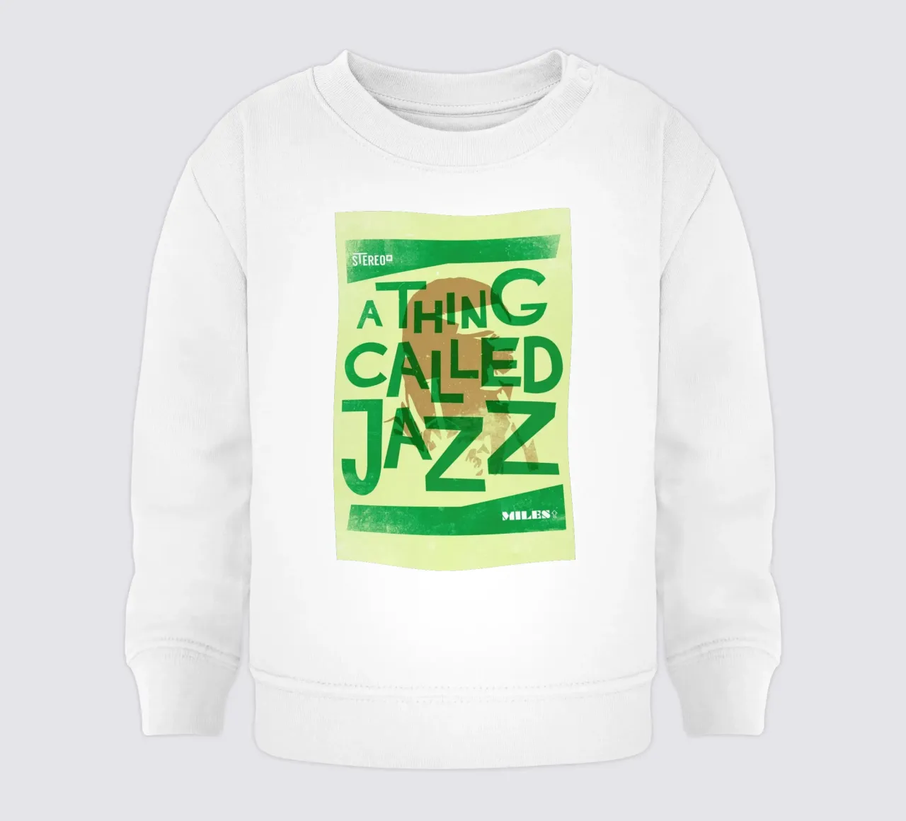 Thing called jazz Miles Davis felpa neonato da 121 Creatives