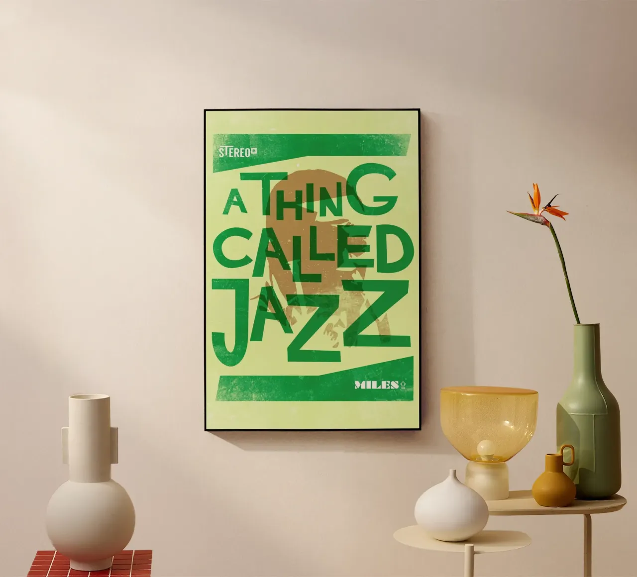 Thing called jazz Miles Davis metacrilato de 121 Creatives