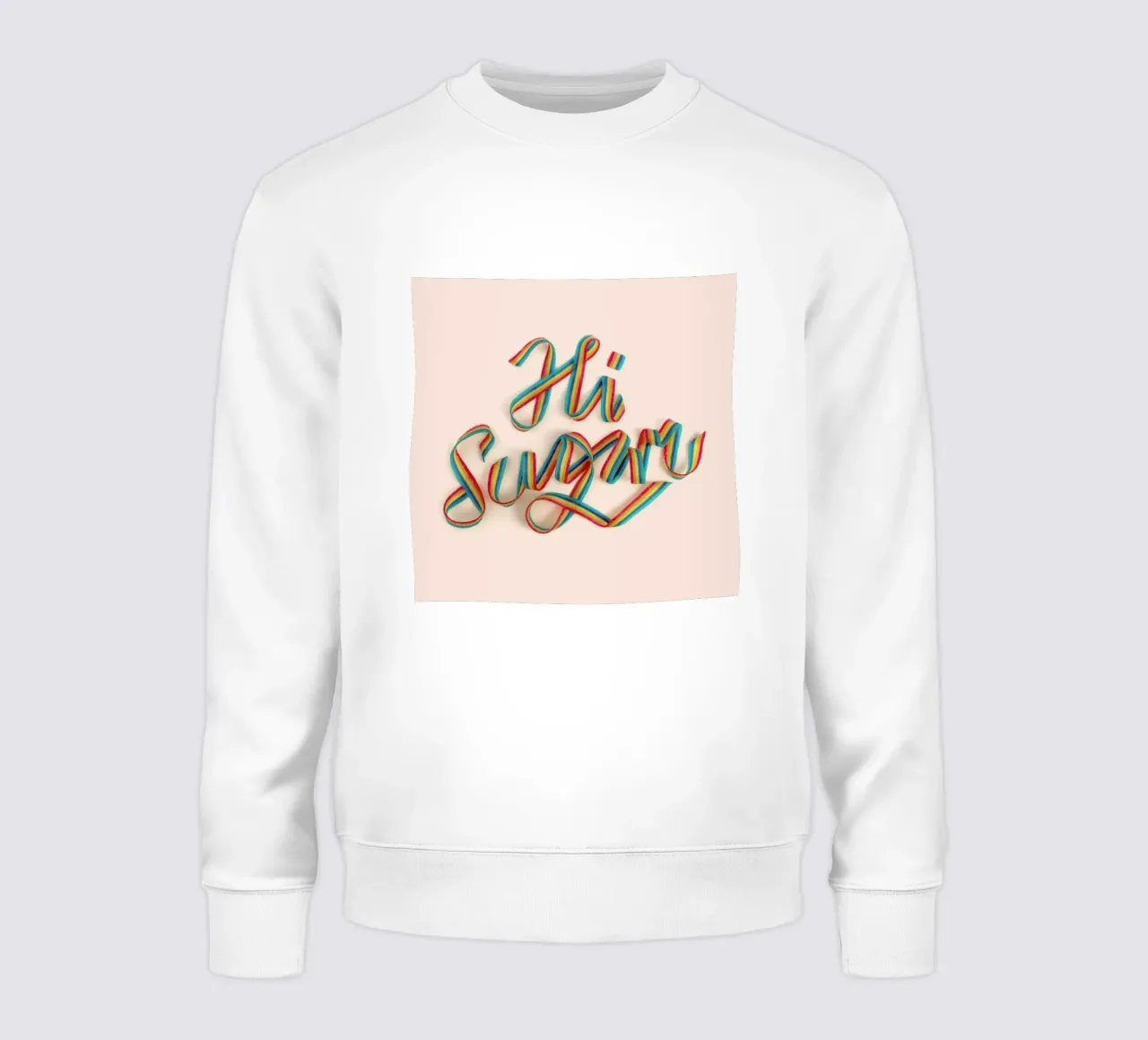 Hi Sugar felpa da Paul Fuentes Design