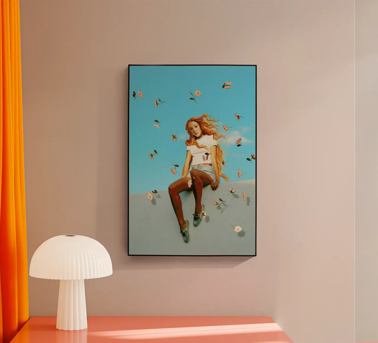 Retro Venus plexiglass da Jonas Loose