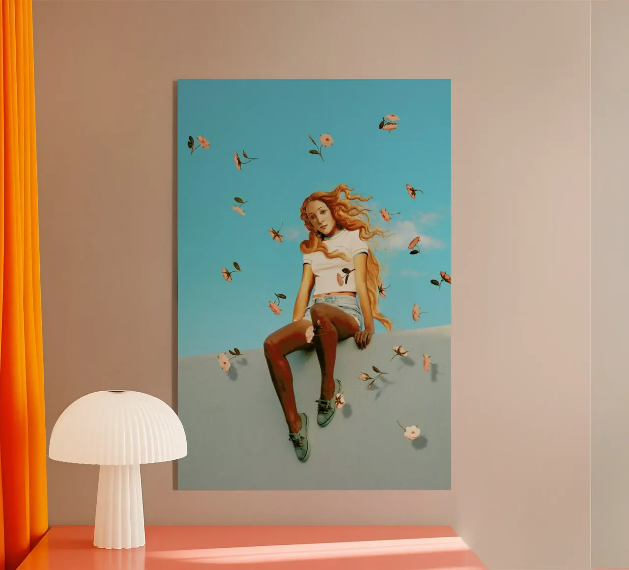 Retro Venus plexiglass da Jonas Loose