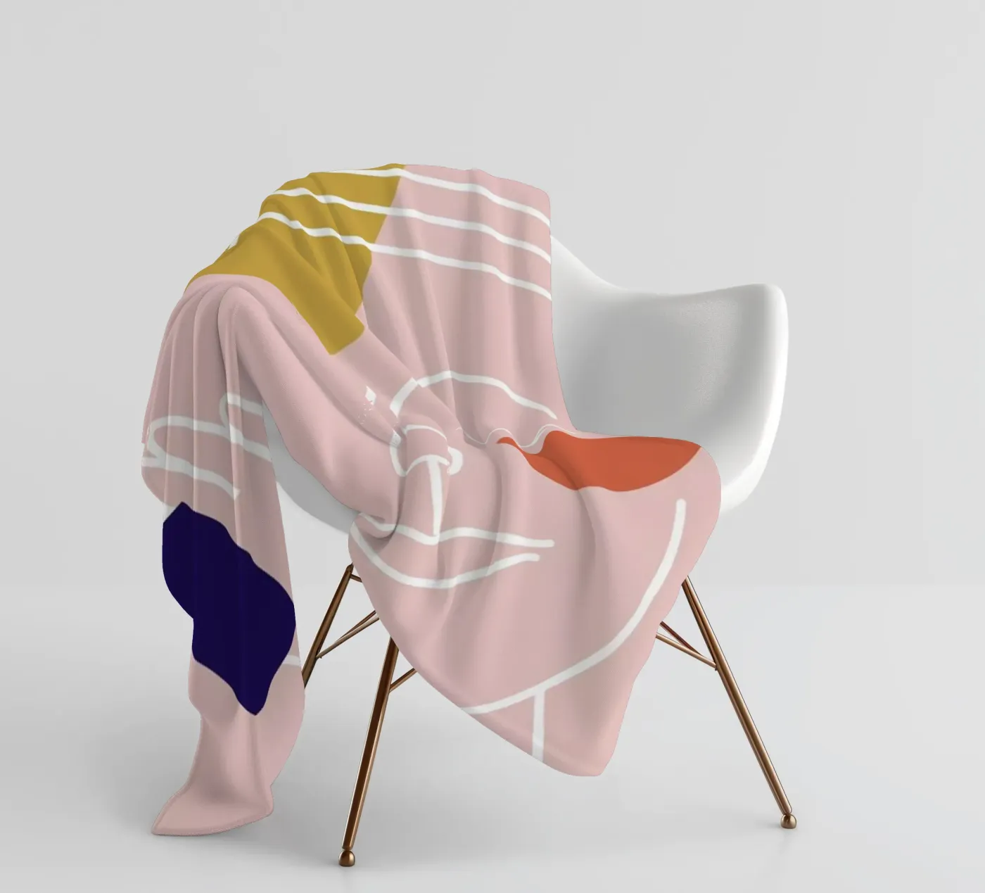 Rest fleece blanket by Pure