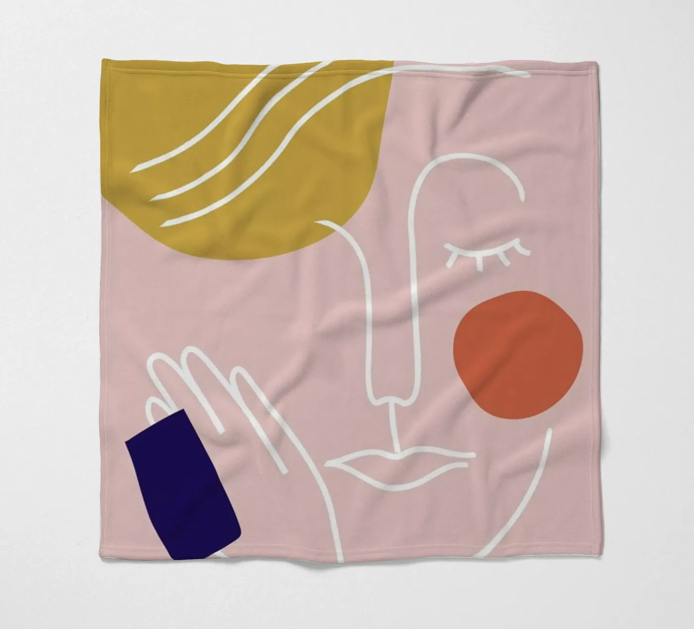 Rest fleece blanket by Pure