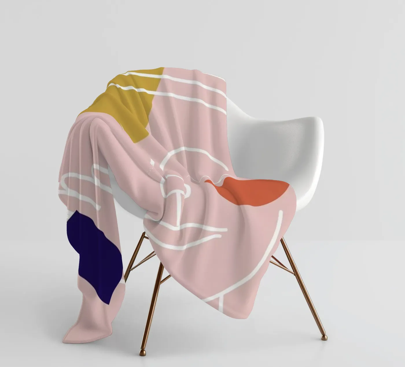 Rest fleece blanket by Pure