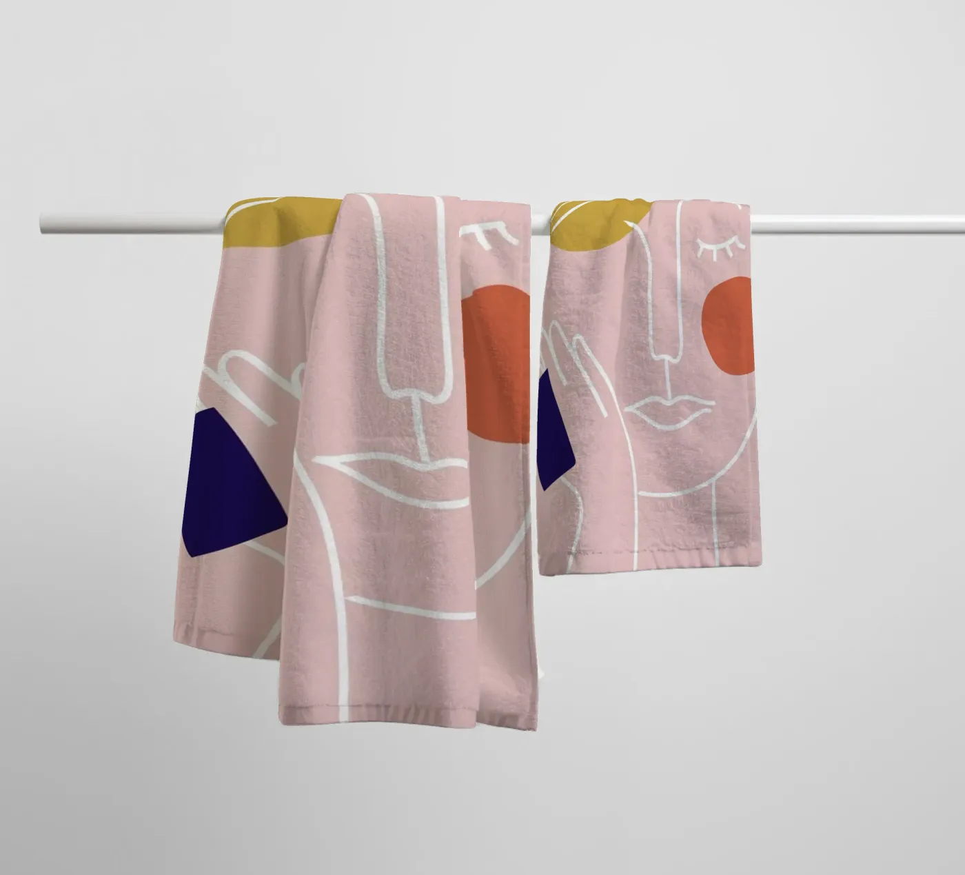 Rest badhanddoek van Pure