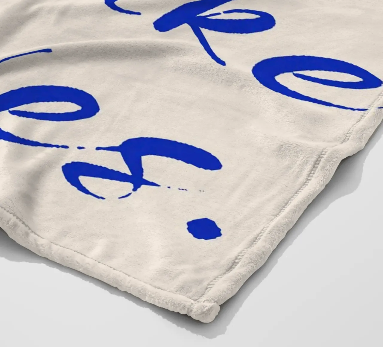 Make waves fleece blanket by Ohkimiko