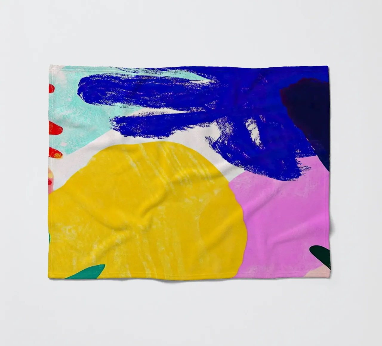 Un tripudio di colori coperta in pile da Nikis Art Studio