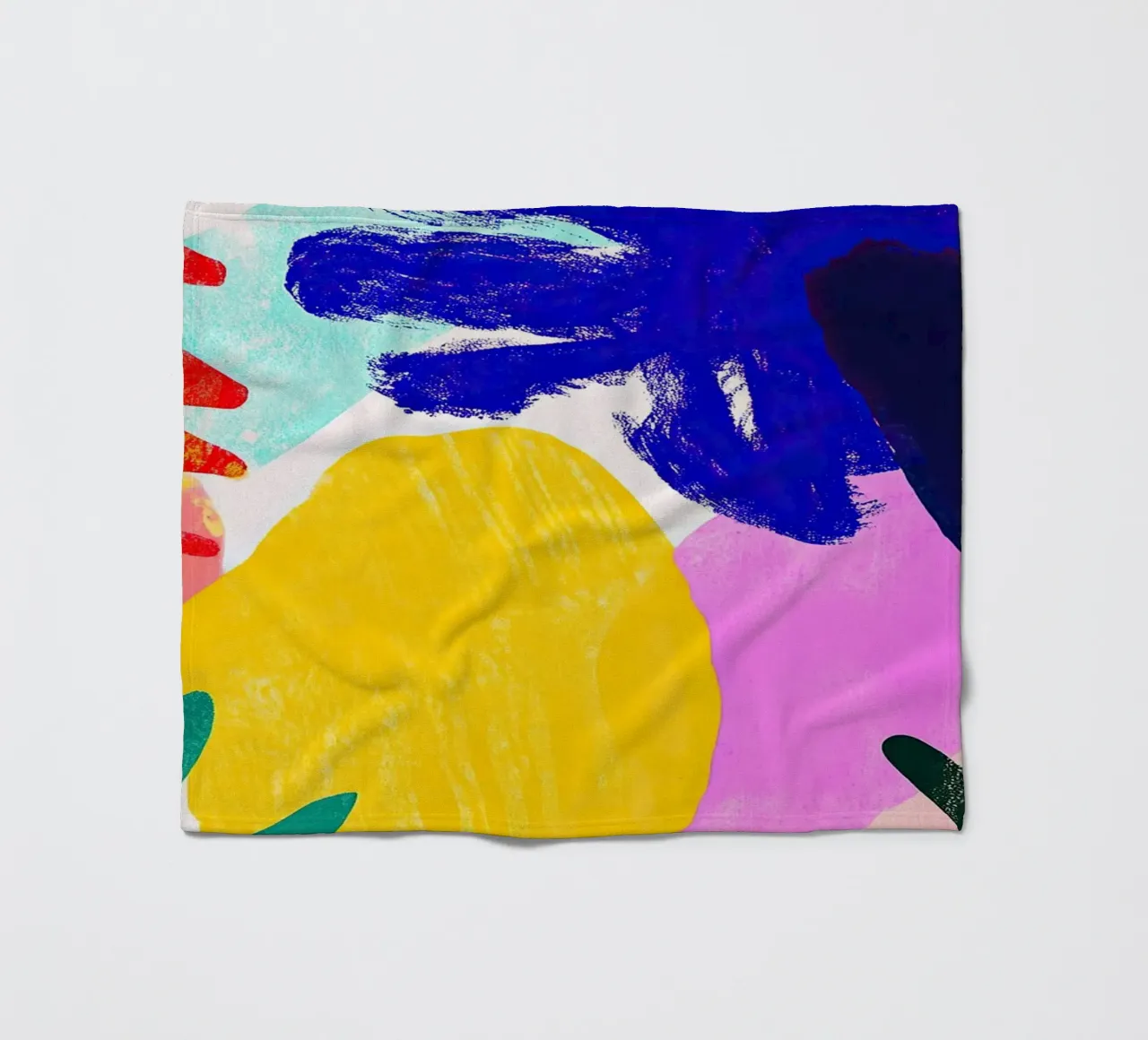 Un tripudio di colori coperta in pile da Nikis Art Studio
