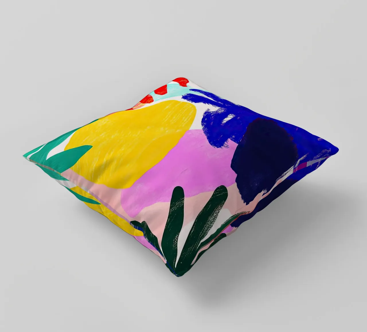 Un tripudio di colori cuscino da Nikis Art Studio