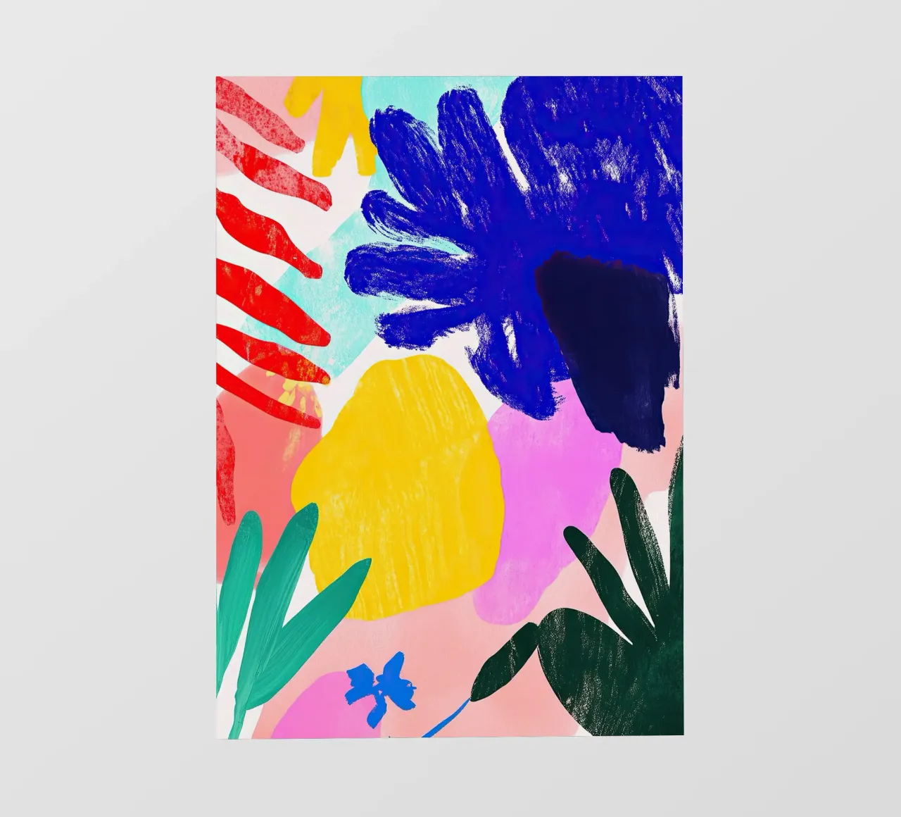 Un tripudio di colori telo in pvc da Nikis Art Studio