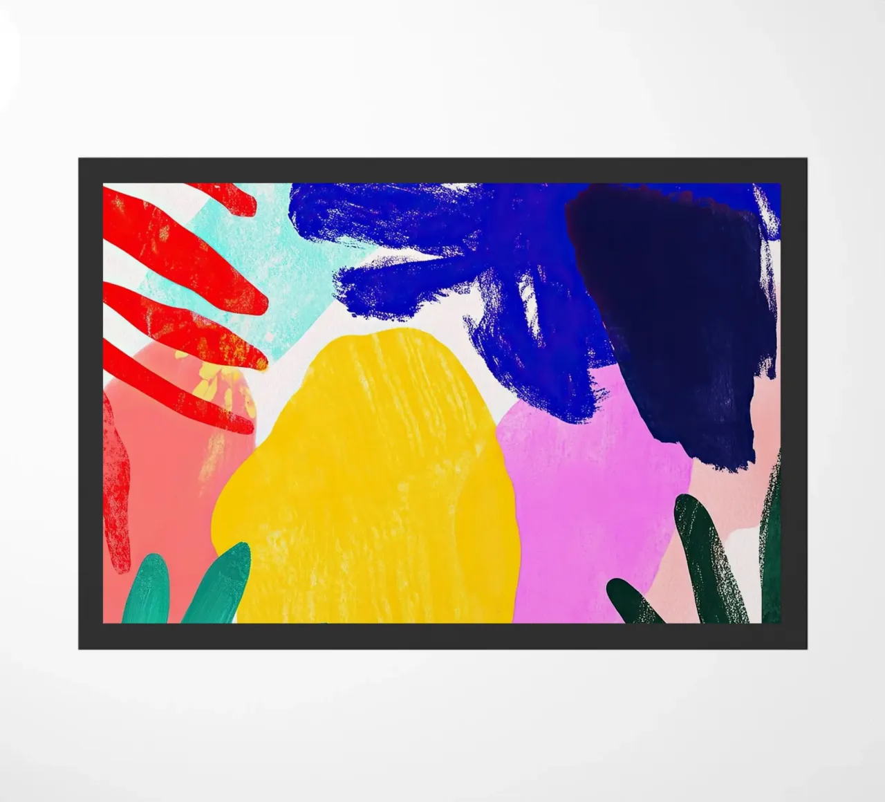 Un tripudio di colori zerbino da Nikis Art Studio
