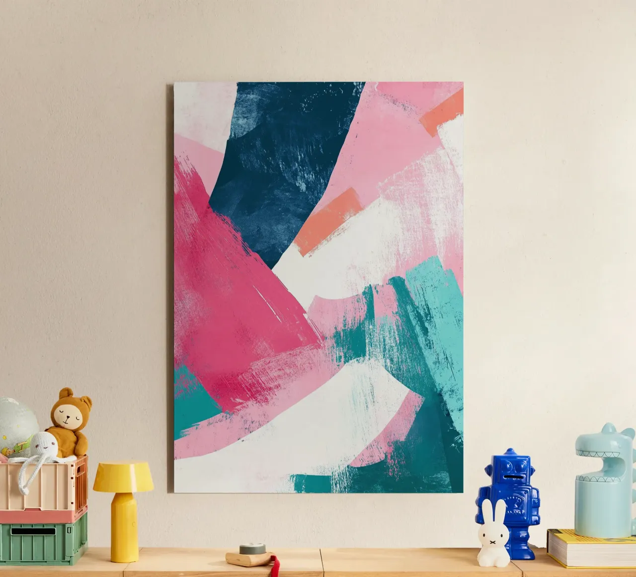 L'estasi dei colori alluminio dibond da Nikis Art Studio